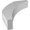 Ekena Millwork 4-in. W x 18-in. D x 24-in. H Thorton Architectural Grade PVC Knee Brace BRCP04X18X24THR - alternate 5